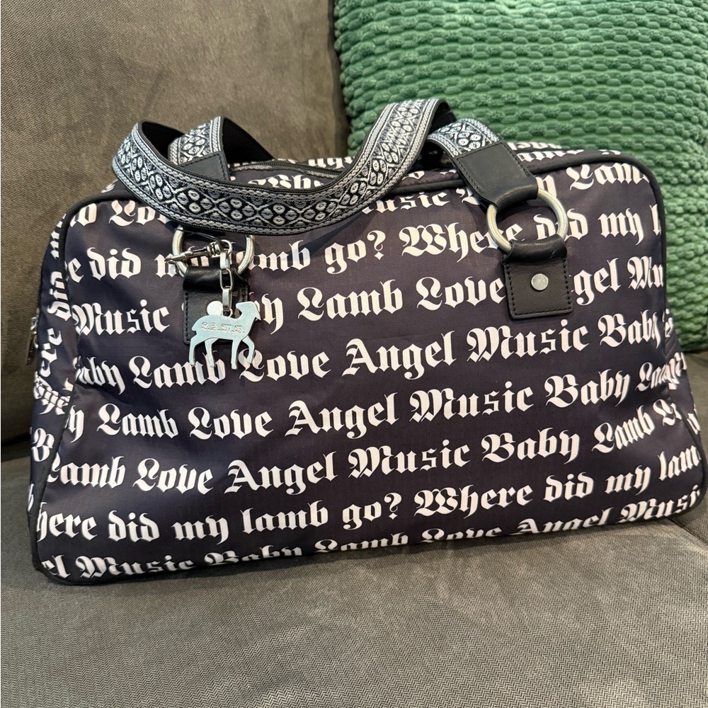 🔥 RARE 🔥Vintage L.A.M.B. x LeSportsac Weekender Band Bag